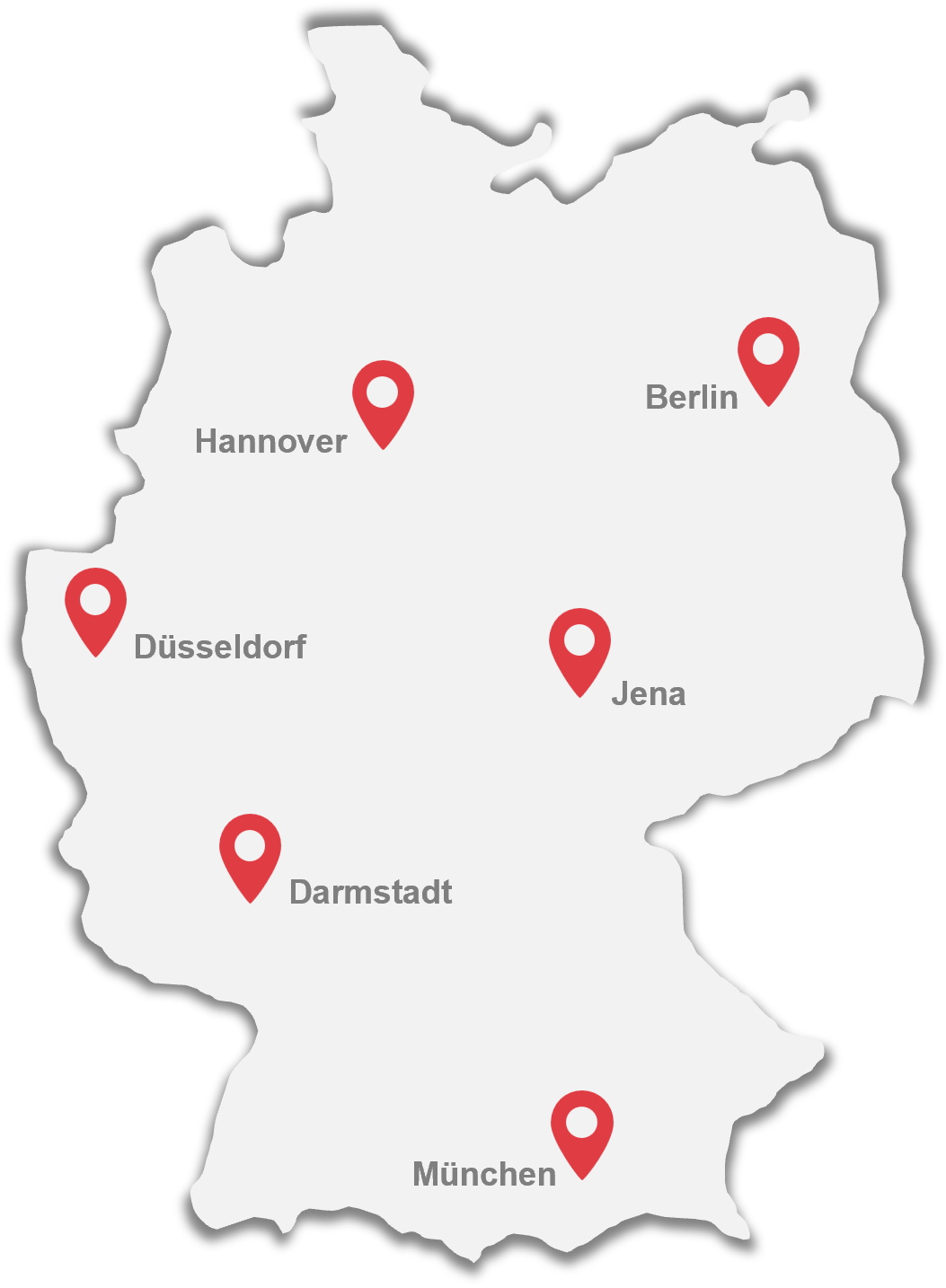 Unsere Niederlassungen in Deutschland