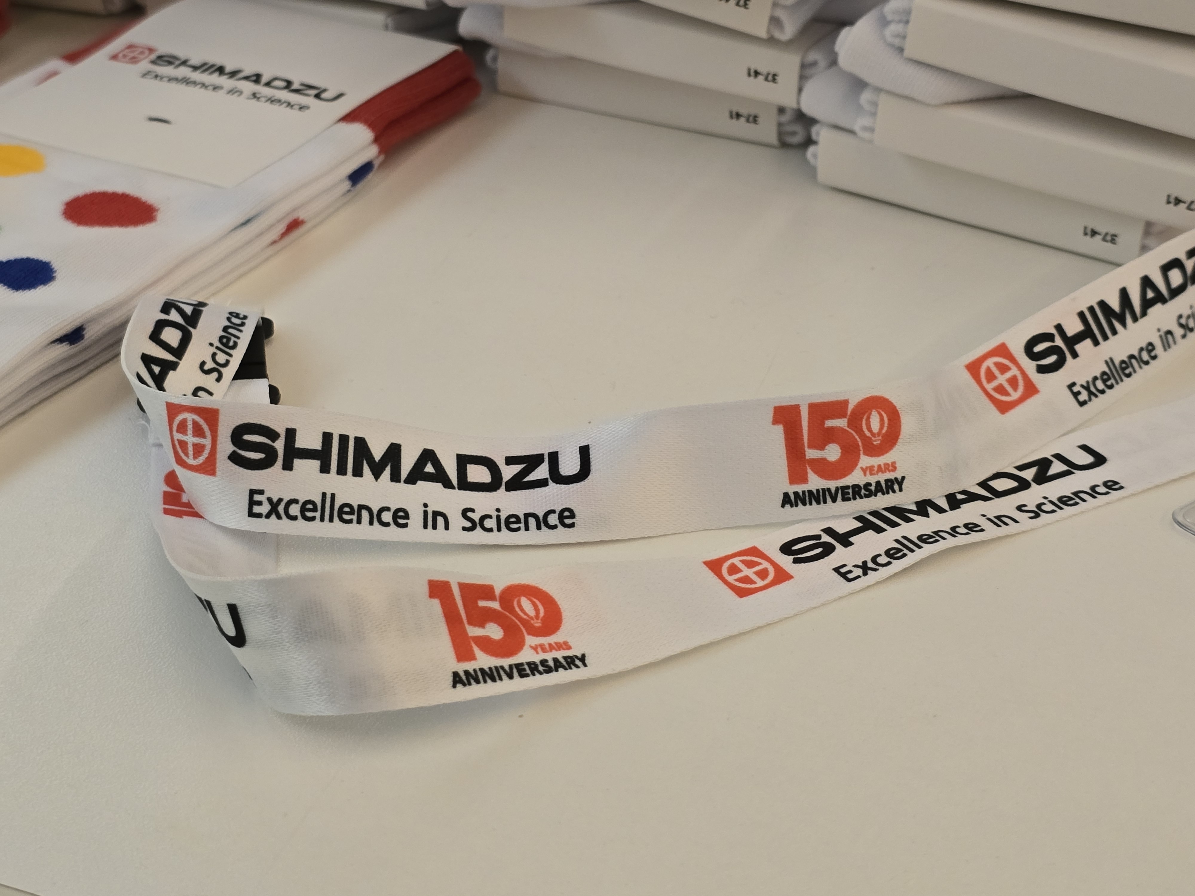 Lenyards 150 Jahre Shimadzu