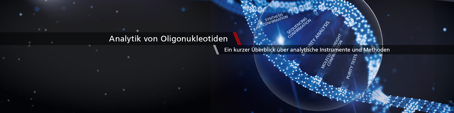 Analytik von Oligonukleotiden