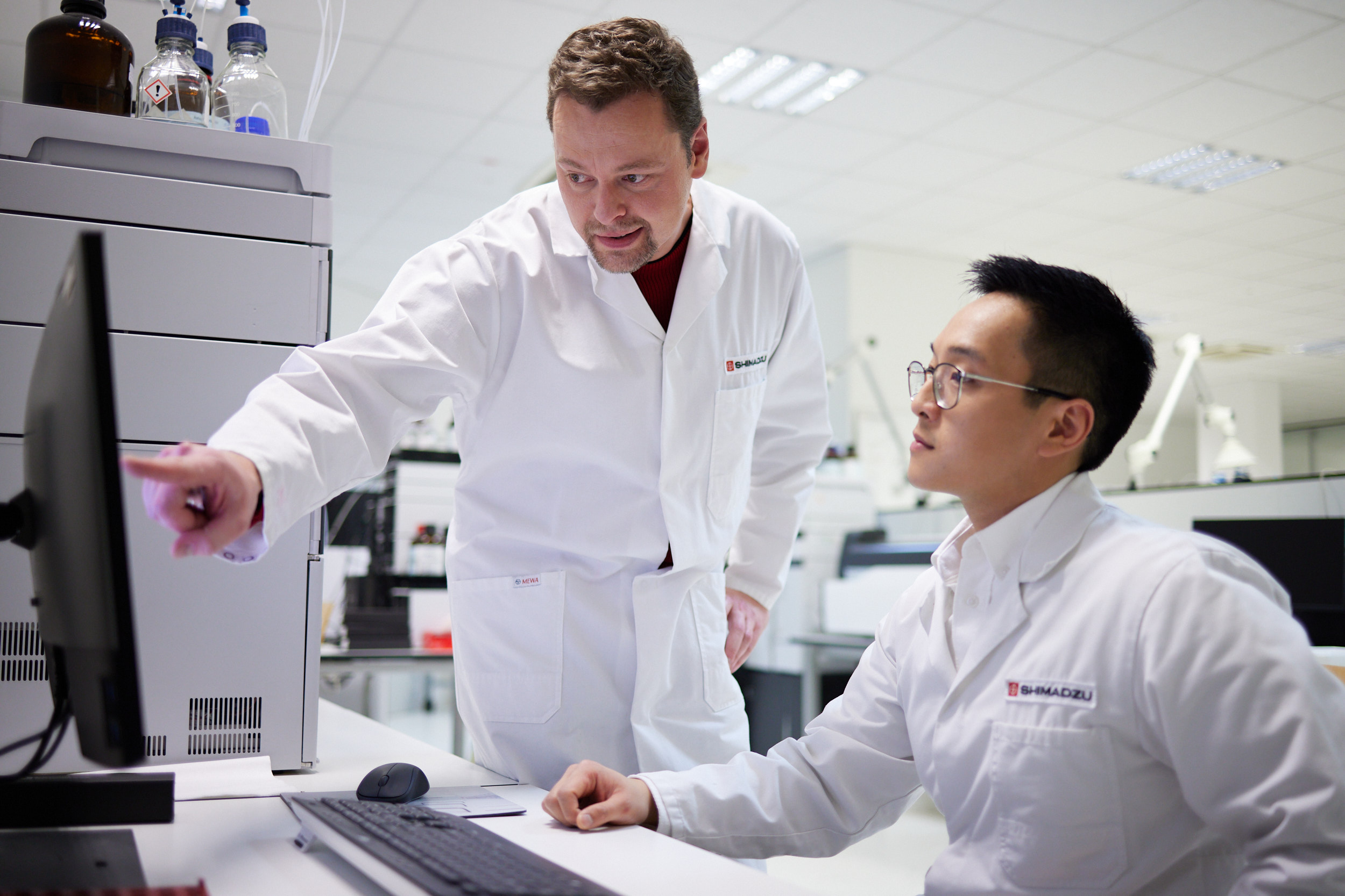 Service bei Shimadzu Deutschland - Umfassende exzellente Servicedienstleistungen für einen optimalen Laboralltag