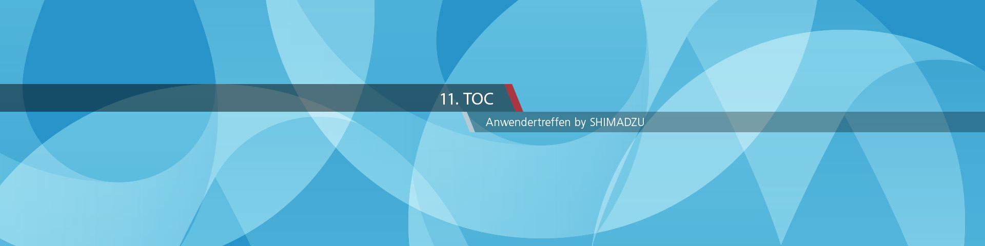 11. TOC Anwendertreffen in Deutschland