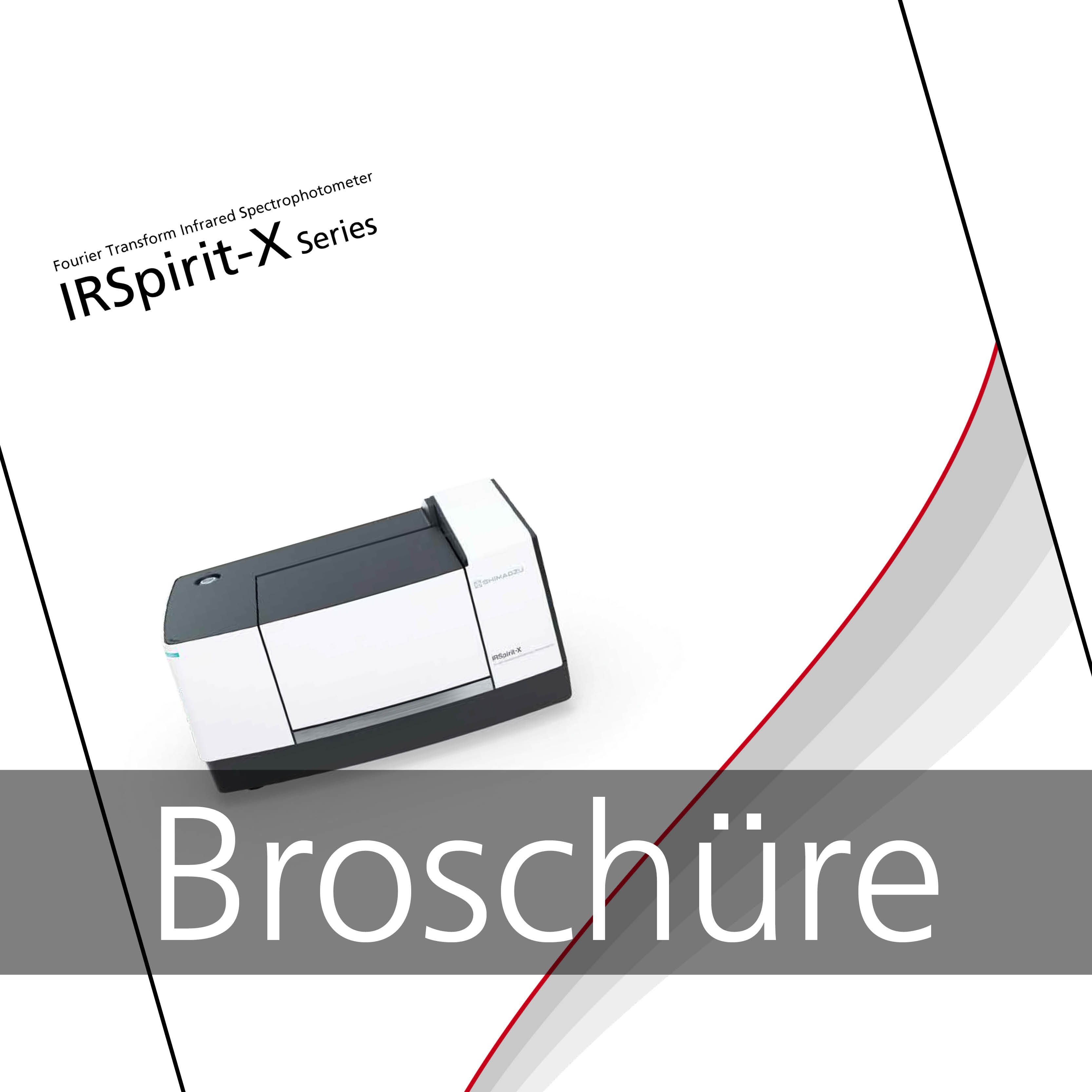 Broschure FTIR Spektrometer IRSpirit