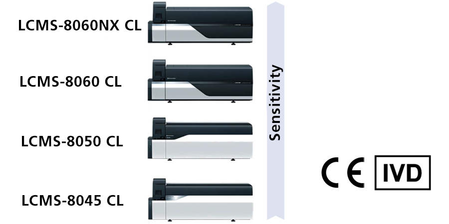 Shimadzu LC-MS/MS (LCMS-8045/8050/8060/8060NX CL)