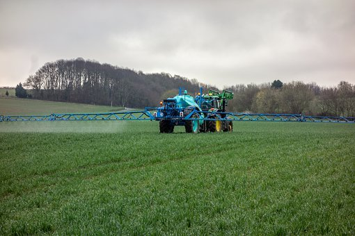 Pestizide auf Feld