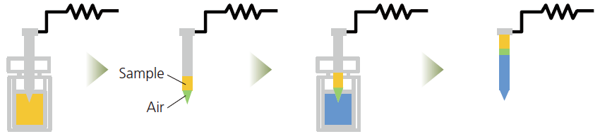 Verbesserte Peakform für polare Substanzen durch automatische Co-Injektion im Autosampler