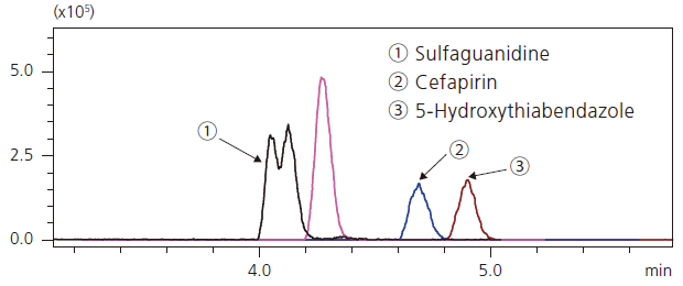 Chromatogramm ohne Co-Injektion