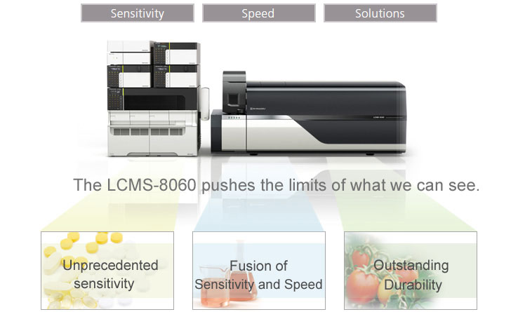 Shimadzu LCMS-8060 Triple Quad LC-MS/MS | Sensitivität, Geschwindigkeit, Lösungen